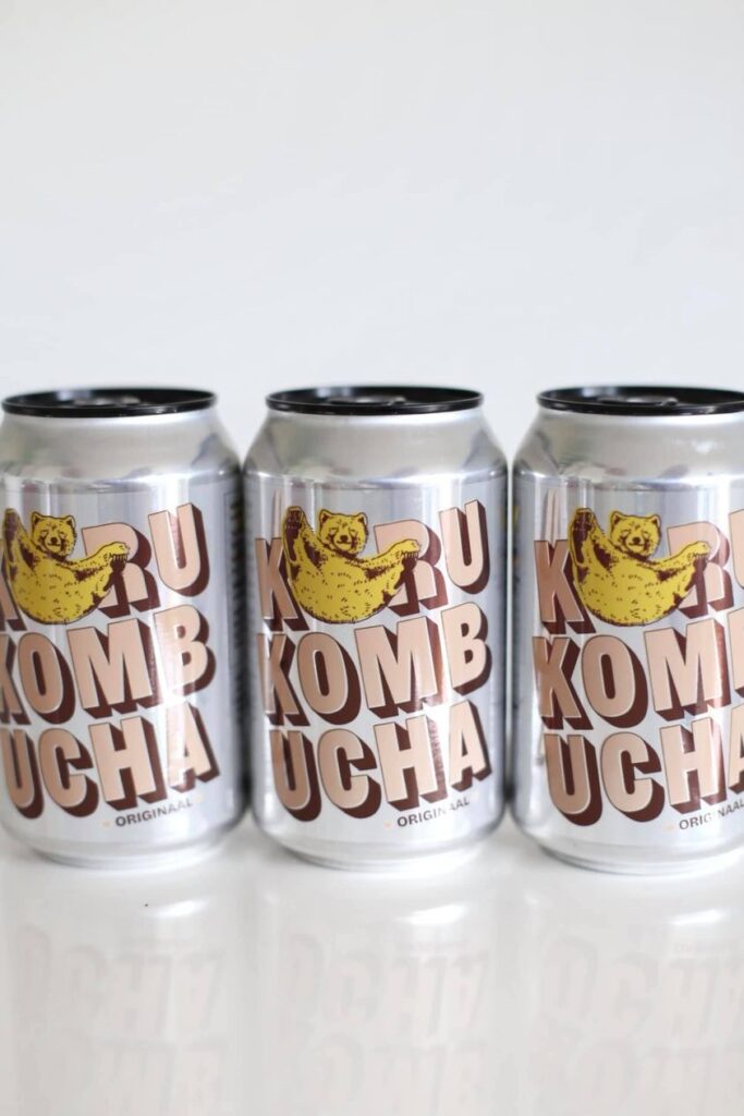 canned kombucha